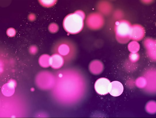 purple bokeh